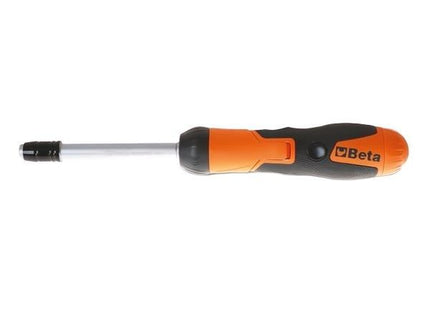 BETA   855P GIRAVITE PORTAINSERTI A CRICCHETTO E 7 INSERTI 1/4"(A2024)