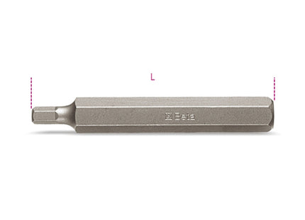 BETA   867PE/L INSERTO MASCHIO ESAGONALE LUNGO ATTACCO ESAGONALE MM10