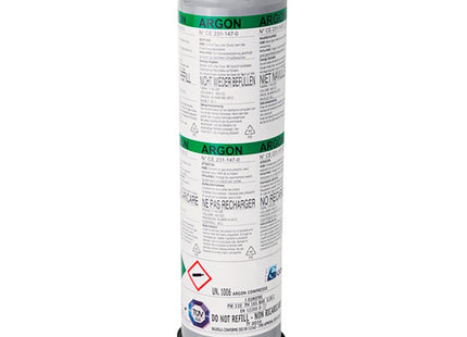 DECA BOMBOLA GAS ARGON DA LT1 NON RICARICABILE