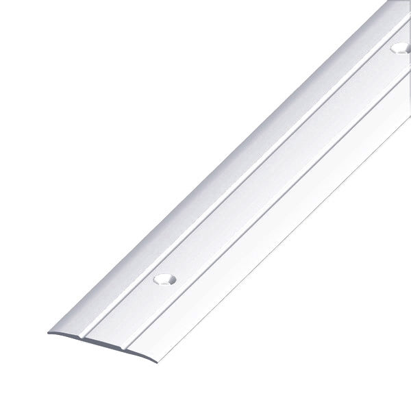 ALFER PROFILO DI RACCORDO ALLUMINIO ANODIZZATO ARGENTO MM37X2,5 MT2