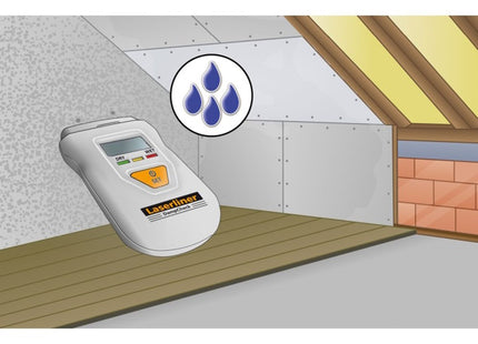 LASERLINER IGROMETRO MISURATORE DI UMIDITA' MATERIALI DAMPCHECK