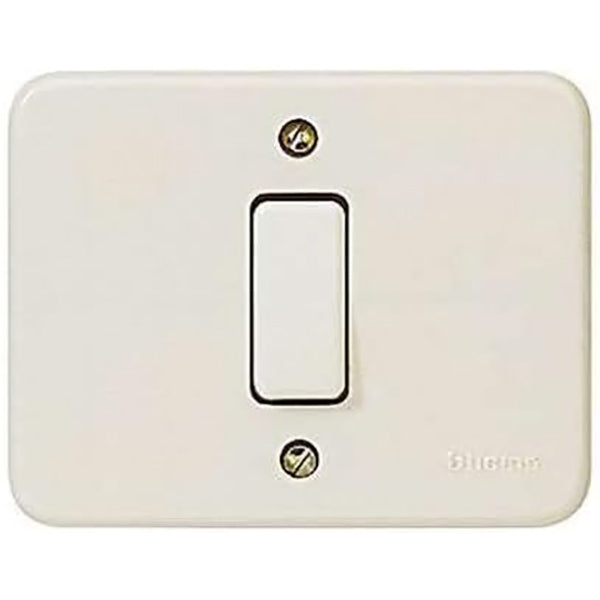 BTICINO DOMINO INTERRUTTORE UNIPOLARE 6A AVORIO