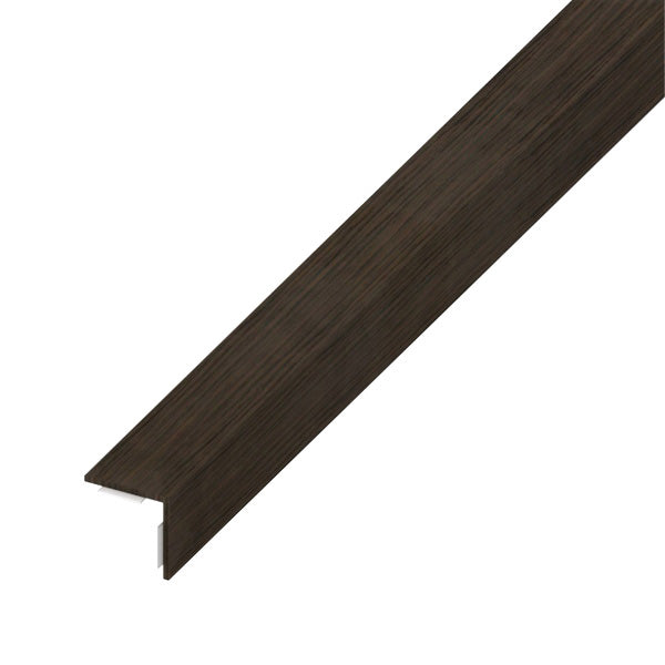 ALFER ANGOLARE LATI UGUALI ADESIVO PVC WENGE' MM20X20X1 MT1