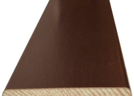 PIRCHER COPRIFILO IN ABETE GIUNTATO RIVESTITO NOCE SCURO MM10X70X2250