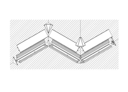 PIRCHER ACCESSORI PER ALZATINA TRIANGOLARE
