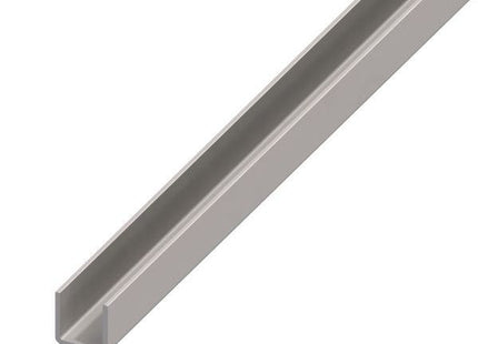 ALFER PROFILO A U ACCIAIO LAMINATO MM16X16X1,5 MT1