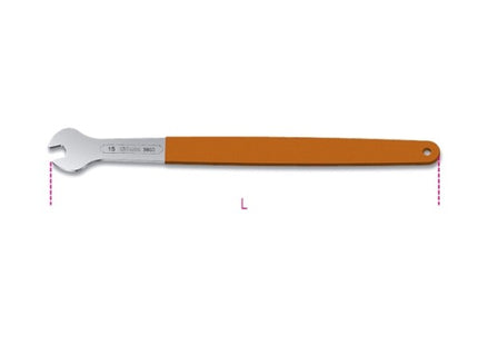 BETA  3953 CHIAVE A FORCHETTA PER PEDALI BICICLETTE MM15