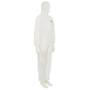 3M TUTA DI PROTEZIONE MONOUSO 4520 BIANCA CAT.III TIPO 5/6 TG.L