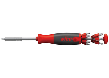 WIHA PORTAINSERTI BITS LIFTUP 26ONE COMPLETO DI 13 INSERTI DOPPI DA 1/4"