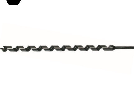 SCU PUNTA PER LEGNO CON ATTACCO ESAGONALE D.MM18X460
