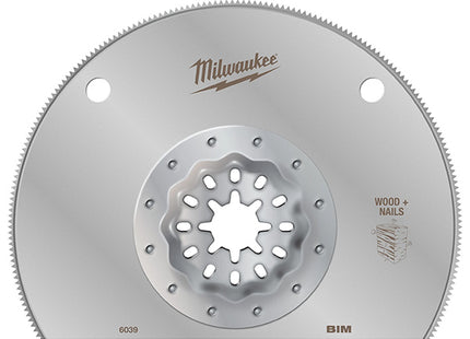 MILWAUKEE LAMA PER MULTIFUNZIONE BI-METALLICA MULTIMATERIALE MM100X28