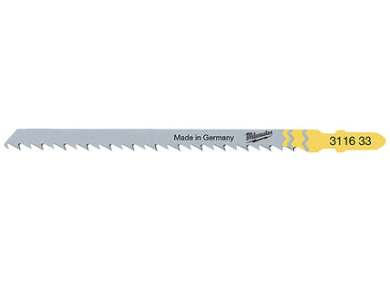 MILWAUKEE LAME SEGHETTO ALTERNATIVO PER TAGLI VELOCI MM105X4 T344D PZ5