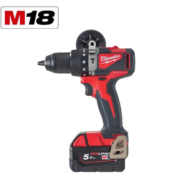 MILWAUKEE TRAPANO AVVITATORE PERCUSSIONE A BATTERIA M18BLPD2-502X(V1/23)