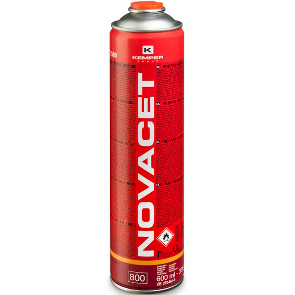 KEMPER BOMBOLA DI GAS NOVACET CON VALVOLA DI SICUREZZA ML600