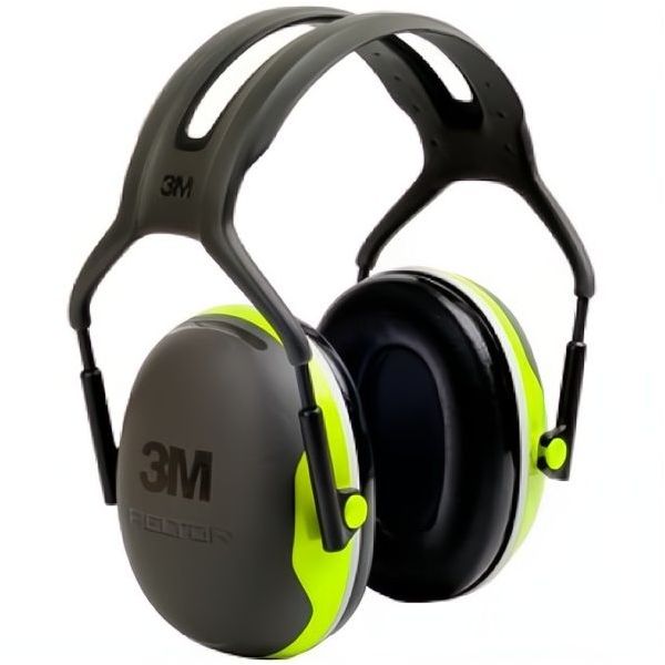 3M CUFFIE AURICOLARI SERIE X4A PELTOR 33 DB COLORE VERDE CHIARO