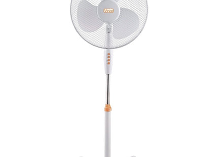 VINCO VENTILATORE A PIANTANA D.CM40 ALTEZZA CM125 3 VELOCITÀ BIANCO