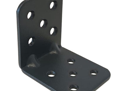 MINUTEX PIASTRA GIUNZIONE PIEGATA LEGGERA CON RINFORZI MM30X30X2 GRAFITE