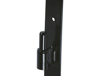 OM4 CARDINE PER LEGNO MM180X23X3,5 PERNO D.MM12 NERO