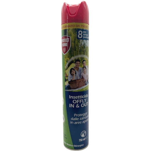 PROTECT HOME OFFLY IN & OUT SPRAY INSETTICIDA ANTIZANZARE ML750