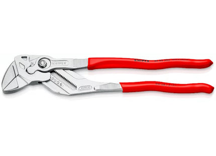 KNIPEX PINZA CHIAVE PER SERRARE CROMATA CON MANICI RIVESTITI