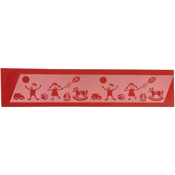 THE MASKS STENCIL PLAY TIME MM110X620