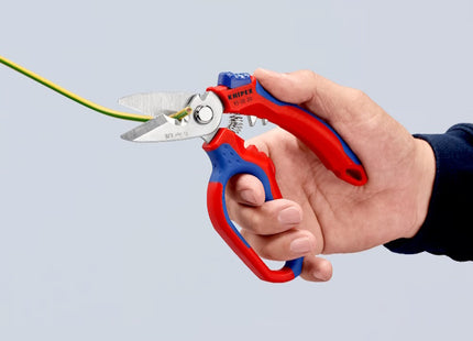 KNIPEX FORBICI PER ELETTRICISTI ANGOLATA IN INOX