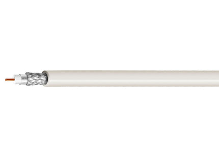CAVO COASSIALE TV SAT IN MATASSINA D.MM6,80 MT20 BIANCO