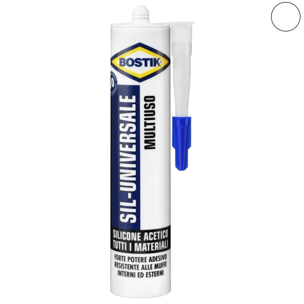 UHU BOSTIK SIL-UNIVERSALE SILICONE ACETICO CARTUCCIA DA ML280