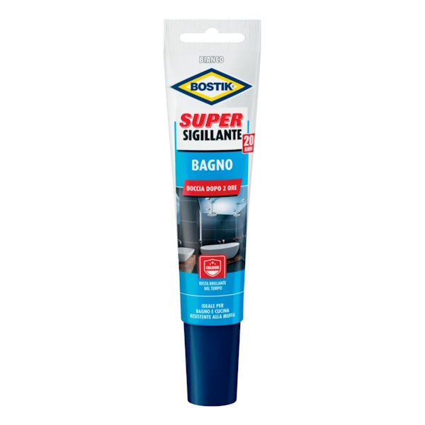 UHU BOSTIK SUPER SIGILLANTE BAGNO BIANCO TUBO ML150