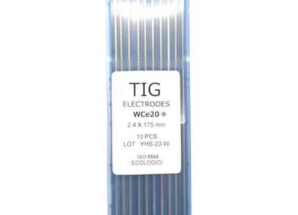 SOGES ELETTRODI SIDER VC20 TUNGSTENO GRIGIO 2% OSSIDO DI CERIO