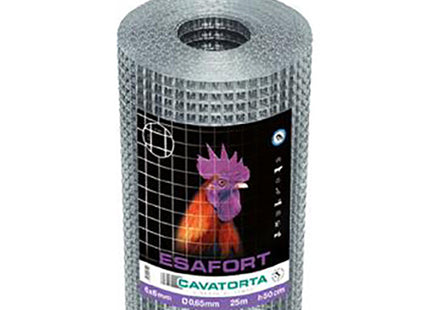 CAVATORTA RETE ESAFORT FILO MM0,65 MAGLIA MM 6,3X 6,3 H.CM100 AL MTL