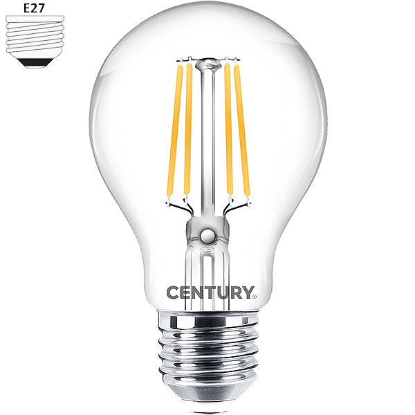 CENTURY LAMPADINA LED INCANTO GOCCIA FILAMENTO 230V E27 IP20