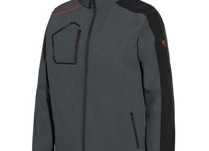 ISSA GIACCA KIND IN SOFTSHELL COLORE GRIGIO ANTRACITE