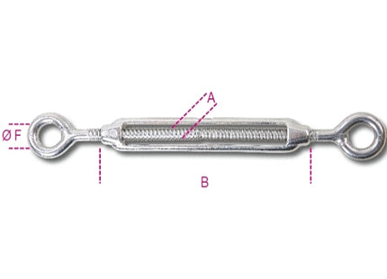 ROBUR INOX AISI 316 TENDITORI A 2 OCCHI ART.8205