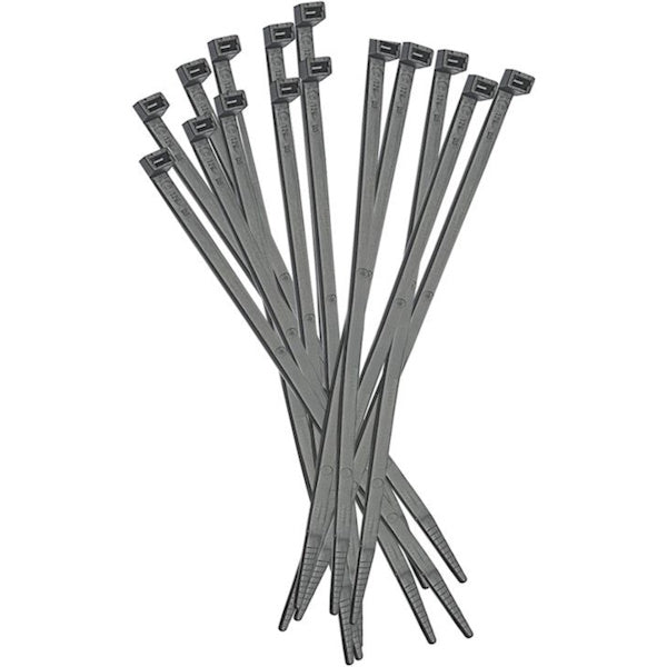 ELEMATIC FASCETTE DI CABLAGGIO IN NYLON NERE IN CONF.DA PZ100