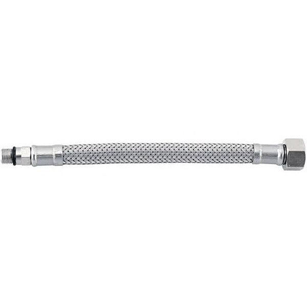 IDRO-BRIC FLESSIBILE PER ACQUA INOX AISI 304 D.MM 8 ATTACCO M10X1 3/8"F