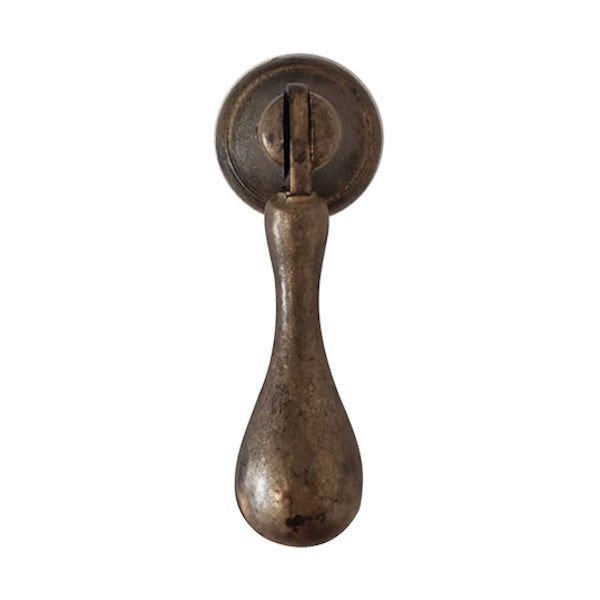 METAL STYLE PENDENTE PER MOBILI IN OTTONE ANTICATO MOD. 565