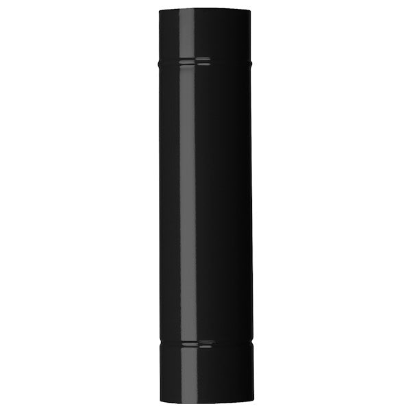 SAVE TUBO PER STUFE SMALTATO NERO OPACO
