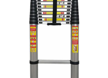 SCALA TELESCOPICA DIRITTA ALLUMINIO CM88-380