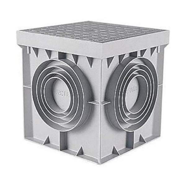 ELETTROCANALI POZZETTO DI DERIVAZIONE CARRABILE CON COPERCHIO MM400X400