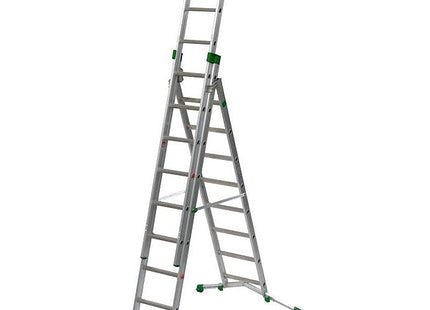 FACAL SCALA SUPER PRIMA 3 ELEMENTI TRASFORMABILE IN ALLUMINIO