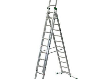 FACAL SCALA SUPER PRIMA 3 ELEMENTI TRASFORMABILE IN ALLUMINIO