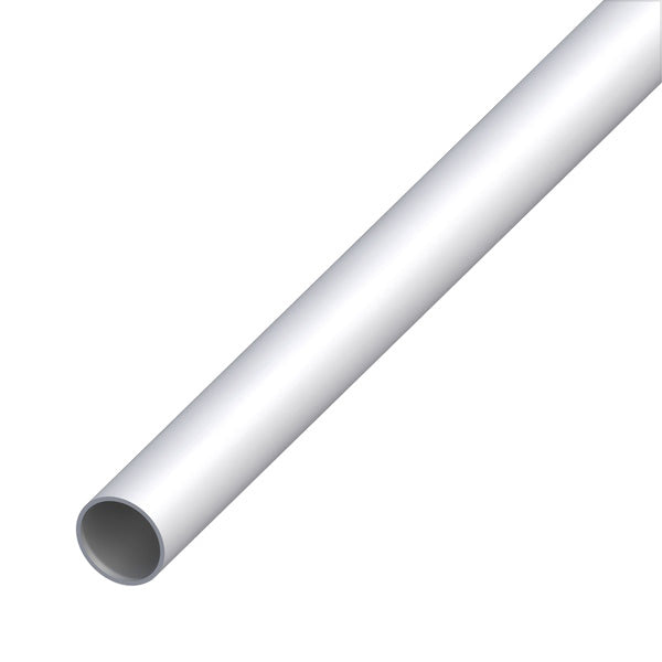 ALFER TUBO TONDO ALLUMINIO ANODIZZATO ARGENTO MT.2