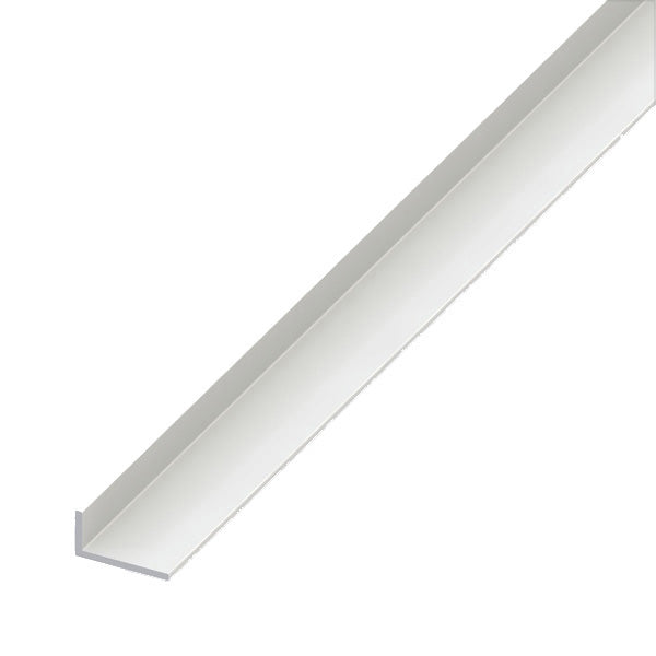 ALFER ANGOLARE LATI DISUGUALI PVC BIANCO MT.1