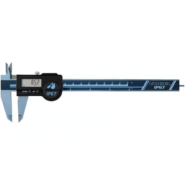 VOGEL CALIBRO DIGITALE AUTO-ON LETTURA 0,01 BLOCCO A VITE IP67