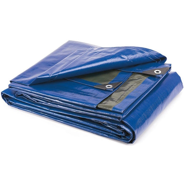 TELO ANTISTRAPPO OCCHIELLATO BICOLORE AZZURRO/VERDE GR/MQ120