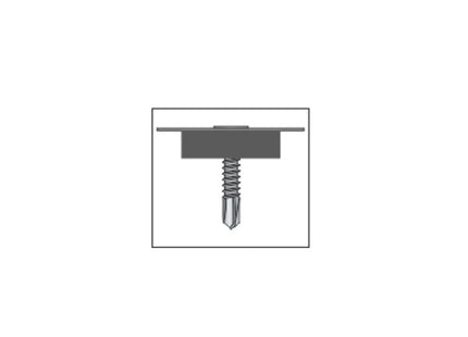 TECFI VITE AUTOPERFORANTE TSP TX ZINCATA BIANCA ART.RH01