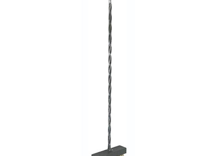 SCOPINO PER CAMINO CON SETOLE IN OTTONE MANICO IN FERRO CM44