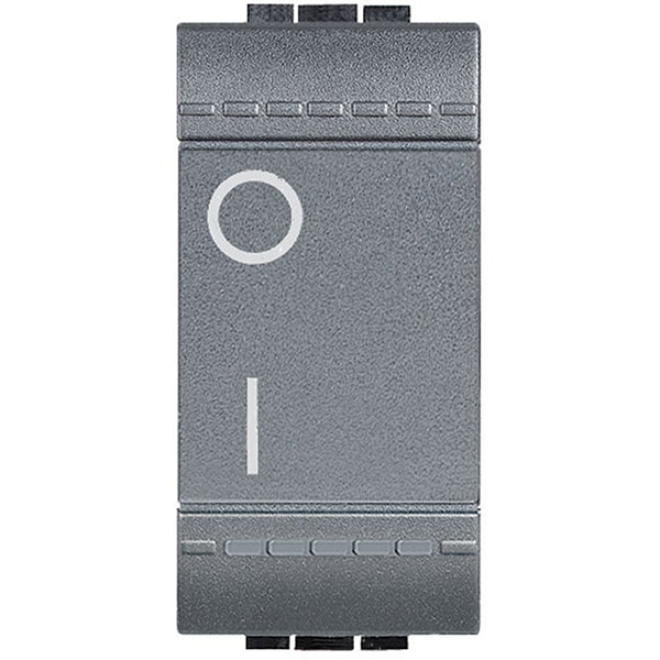 BTICINO LIVINGLIGHT INTERRUTTORE BIPOLARE 16A ANTRACITE