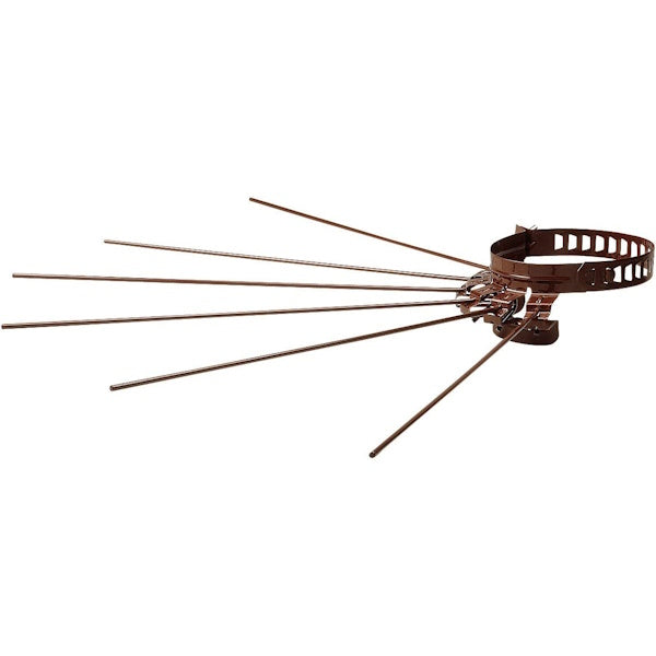 RAPID STENDIBIANCHERIA PER TUBI STUFE SMALTATI MARRONE ASTE CM41